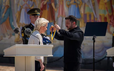 Ursula von der Leyen Volodimir Zelenszkij