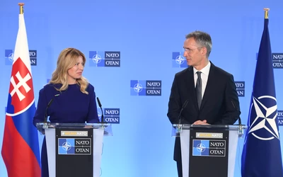 Zuzana Čaputová Jens Stoltenberg