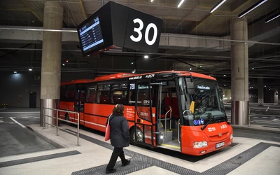 arriva busz illusztráció