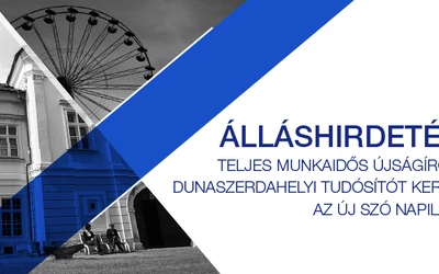 DSZ tudósító - álláshirdetés