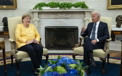 Angela Merkel Joe Biden