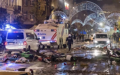 Brüsszelben tizenegy embert tartóztattak le a vasárnapi zavargások során