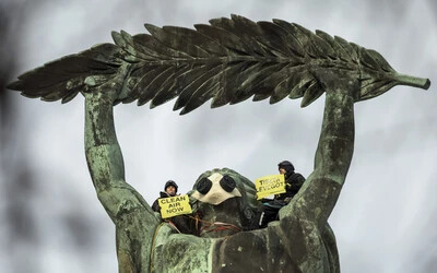 Szabadság-szobor greenpeace