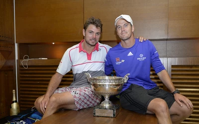 Stan Wawrinka, Magnus Norman