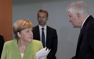 Angela Merkel és Horst Seehofer
