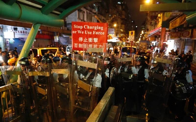 hongkong tüntetés