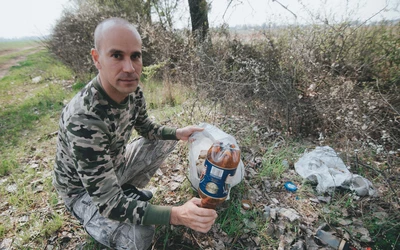 A battyáni tó partjának egy részét már kitakarították