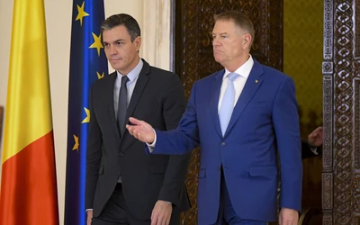 Klaus Iohannis Pedro Sánchez