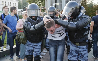 moszkva tüntetés