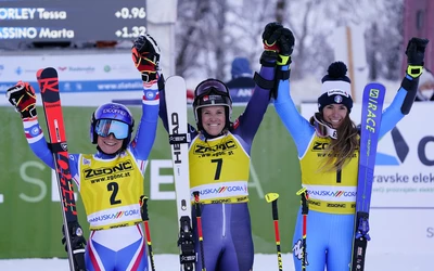 Alpesisí-vk – Sara Hector fölényes győzelme Kranjska Gorában