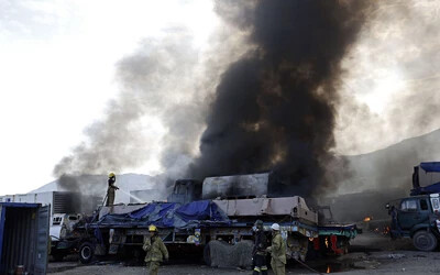 Busz közelében robbantottak Afganisztánban