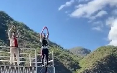 bungee jumping