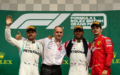 Hamilton hatodszor nyert Silverstone-ban
