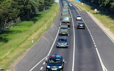 Vigyázat, szerdán katonai konvoj halad az M1-en!