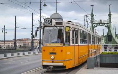 Villamos Budapesten