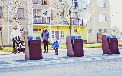 Föld alatti konténereket akarnak a kassaiak