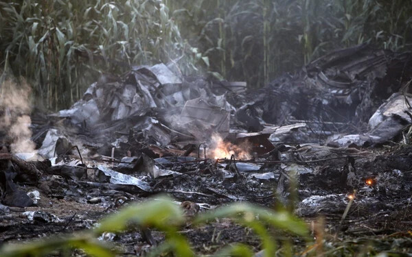 Lezuhant egy ukrán teherszállító repülőgép Görögország északnyugati részén, az utasok meghaltak
