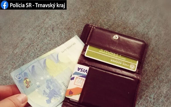 Vaskos pénztárcát talált a dunaszerdahelyi férfi, a pénzt zsebre tette