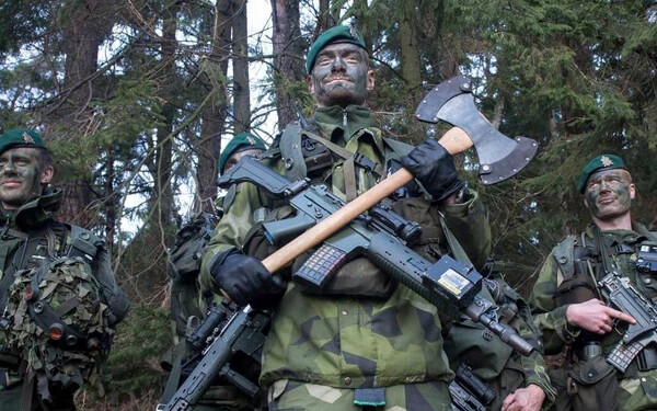 svéd hadsereg