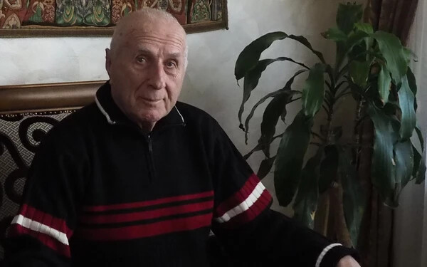 Gróf Árpád tavaly decemberben töltötte be 85. életévét (A szerző felvétele)