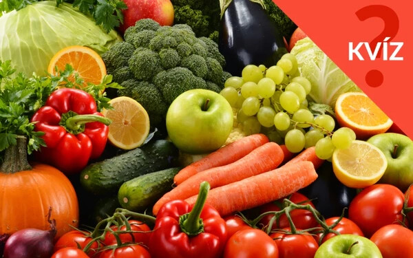 KVÍZ: Mennyit tudsz a gyümölcsökről és a zöldségekről?