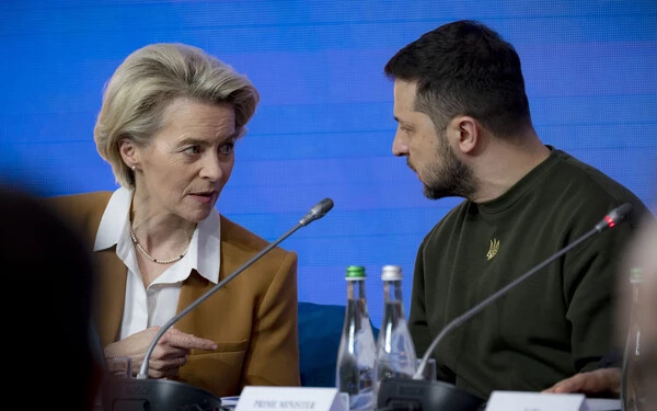 Ursula von der Leyen Volodimir Zelenszkij