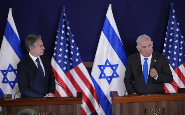Benjámin Netanjahu megköszönte Antony Blinkennek Washington támogatását a Hamásszal szemben