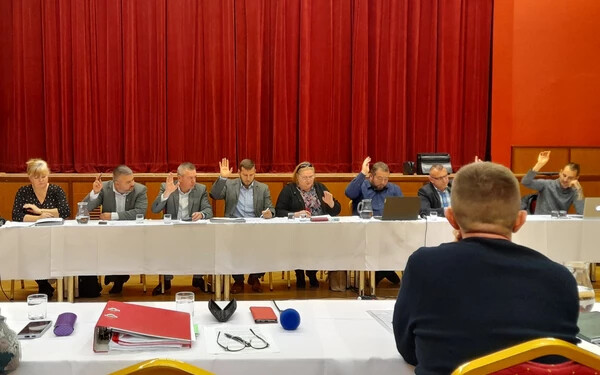 Az esetről Bognár Imre a szerdai képviselő-testületi ülésen tájékoztatott (A szerző felvétele)