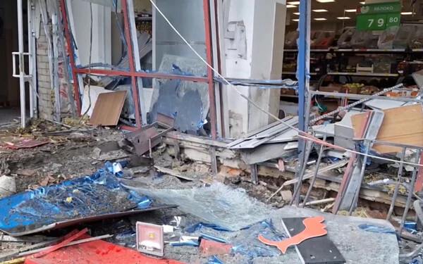 Ukrán rakétatámadás ért egy orosz bevásárlóközpontot, öten meghaltak 