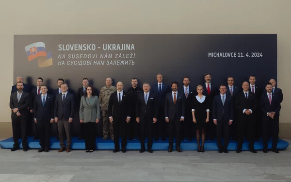 A találkozón számos szlovák és ukrán miniszter is megjelent 