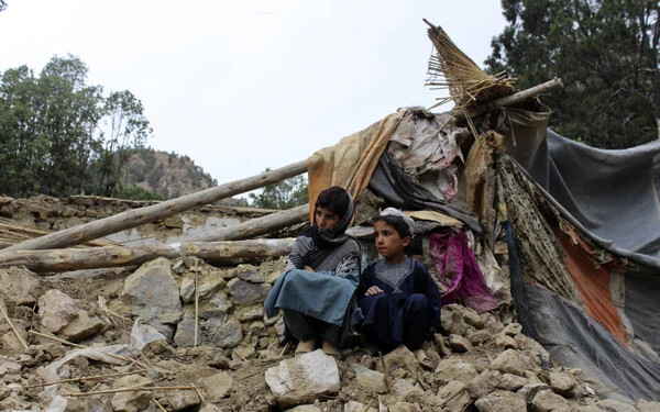 afganisztán földrengés