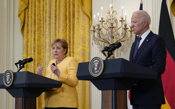 Angela Merkel Joe Biden
