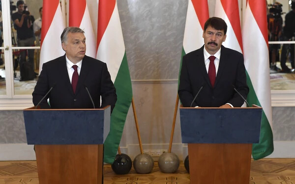Orbán Viktor, Áder János 