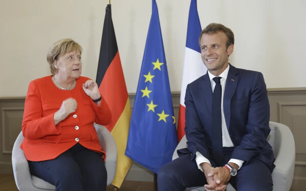 Macron és Merkel