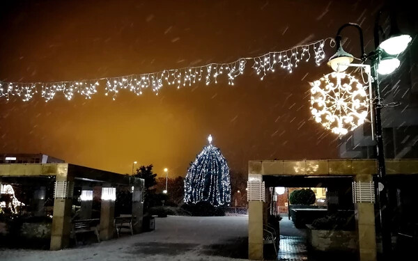 Megérkezett az első hó, így fest a téli Dunaszerdahely