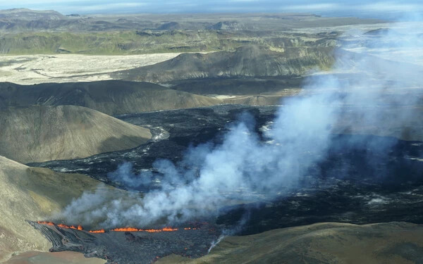 vulkán izland reykjavík