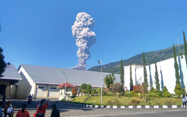 Indonézia vulkán