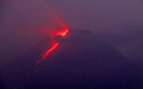 merapi tűzhányó