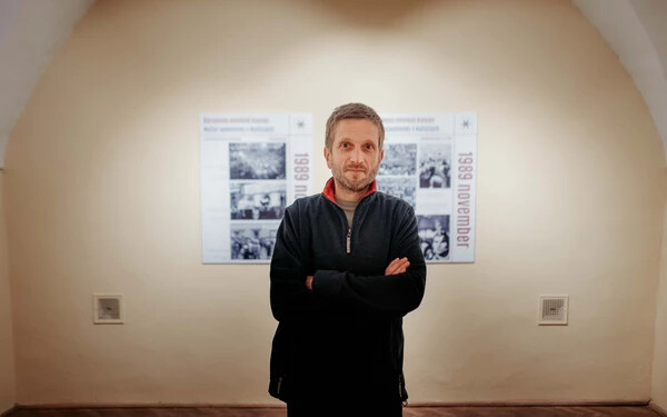 Fáber Zsolt, a forradalomról készült fotók szerzője