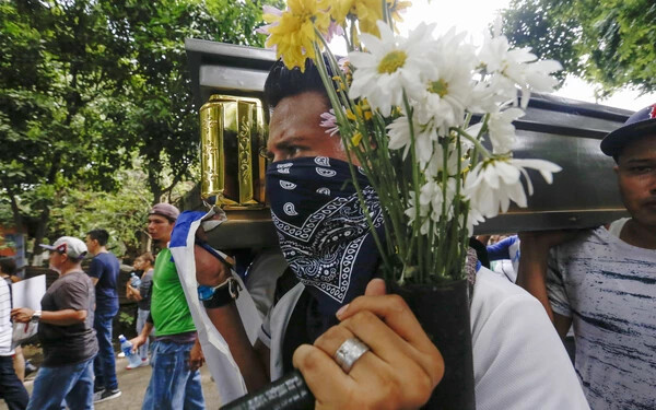 tüntetés nicaragua