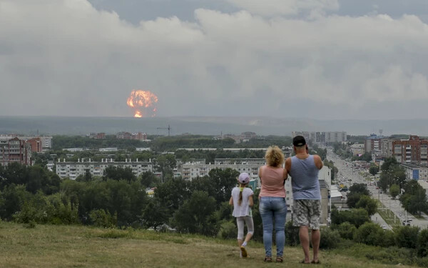 szibéria tűz