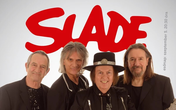 Fotó: A Slade koncertplakátja. Fotó: Facebook