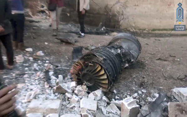 szíria lelőtt orosz gép