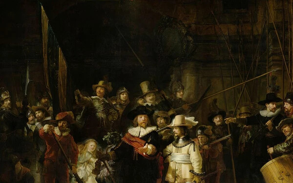 Rembrandt: Éjjeli őrjárat