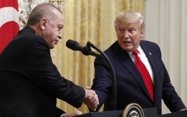 Régi jó barátok. Donald Trump és Recep Tayyip Erdogan.