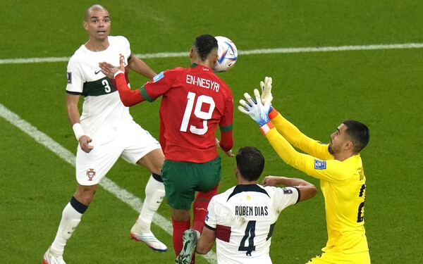 Vb-2022 – Portugália búcsúztatásával elődöntőbe jutott Marokkó