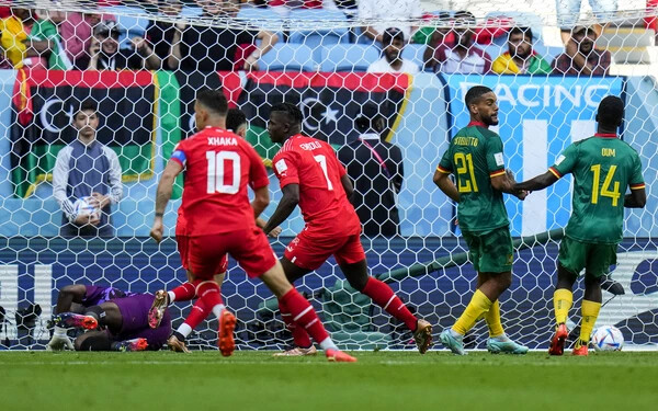 Vb-2022 – Svájc egygólos sikert aratott Kamerun ellen