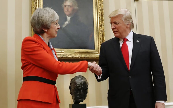 Donald Trump és Theresa May