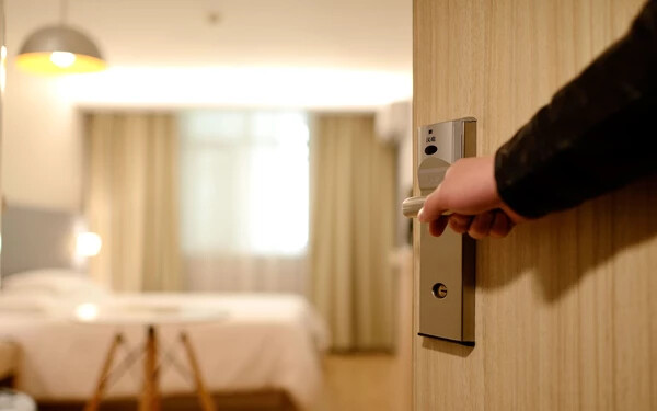 hotel szoba illusztráció