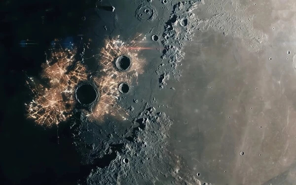 hold holdutazás kráter hold űr